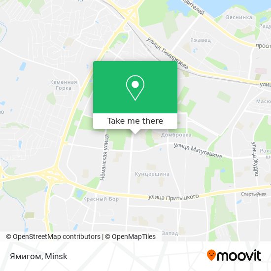 Ямигом map