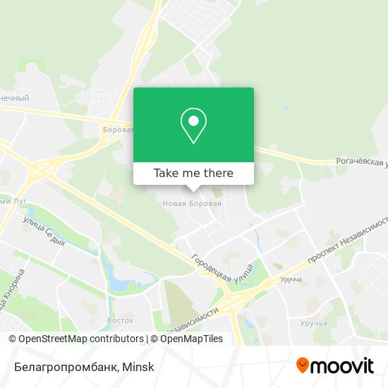 Белагропромбанк map