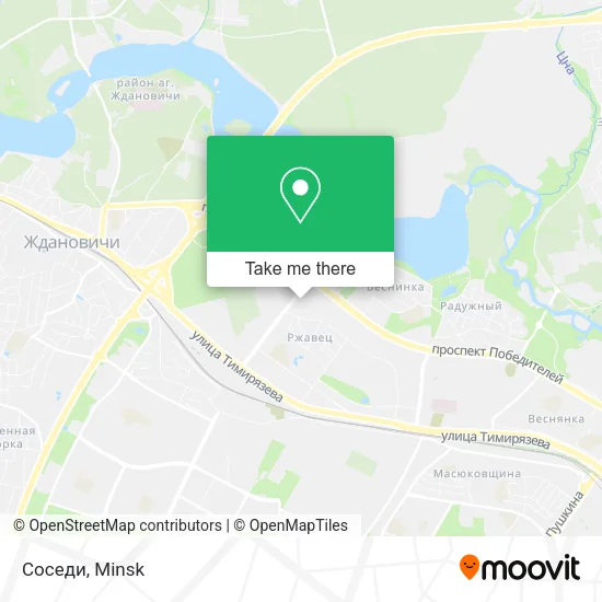 Соседи map