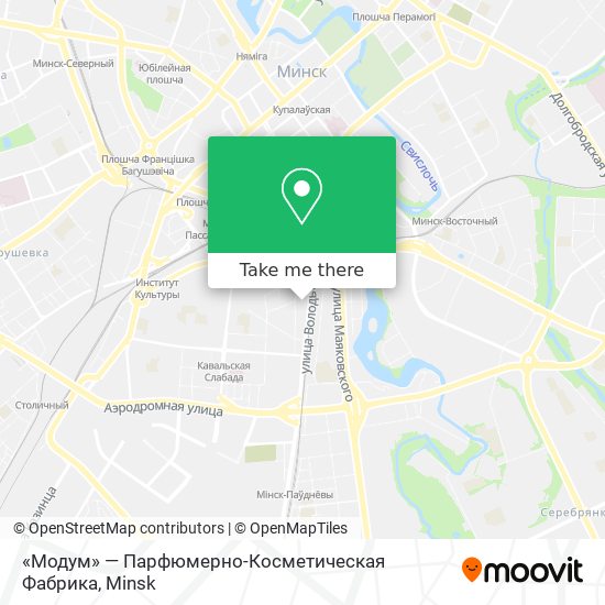 «Модум» — Парфюмерно-Косметическая Фабрика map