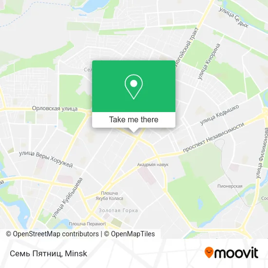 Семь Пятниц map