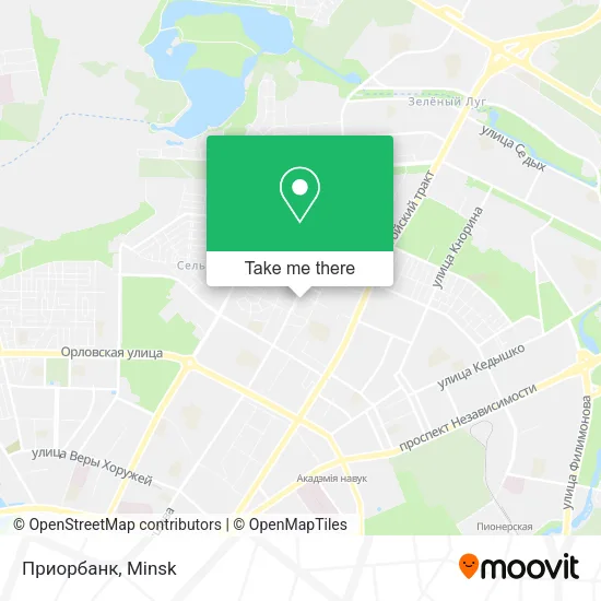 Приорбанк map