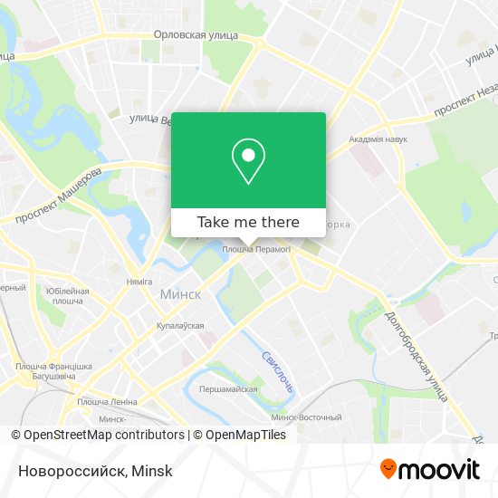 Новороссийск map