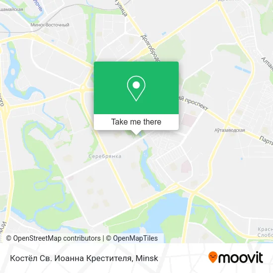 Костёл Св. Иоанна Крестителя map