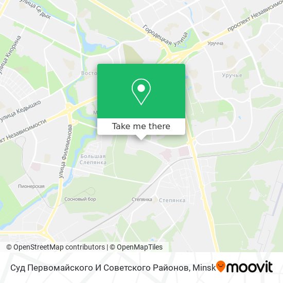 Суд Первомайского И Советского Районов map