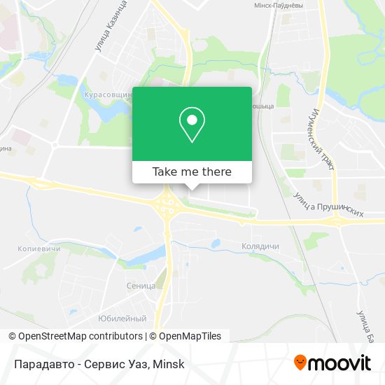 Парадавто - Сервис Уаз map