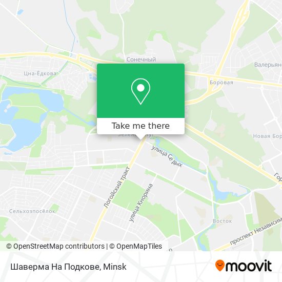 Шаверма На Подкове map