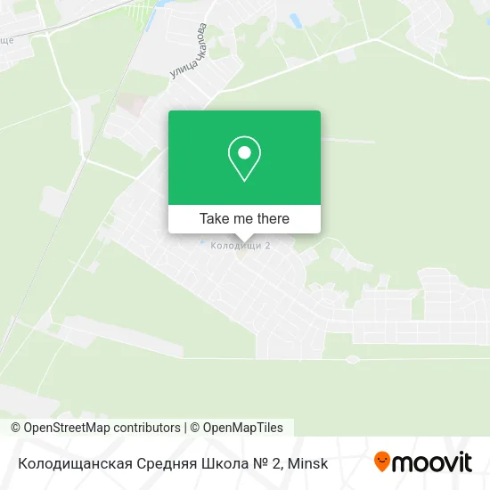 Колодищанская Средняя Школа № 2 map