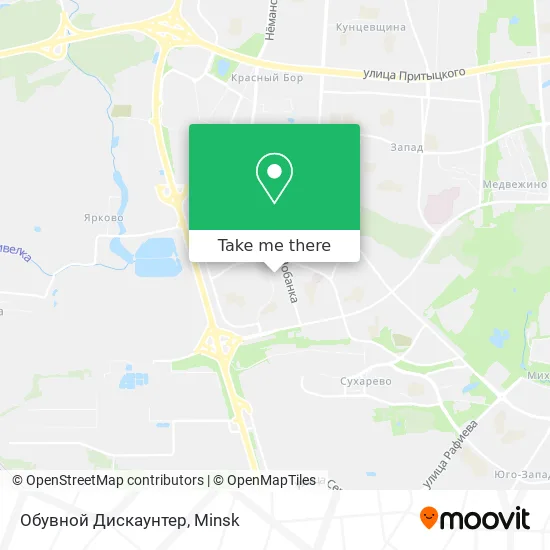 Обувной Дискаунтер map