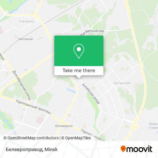 Белевропривод map