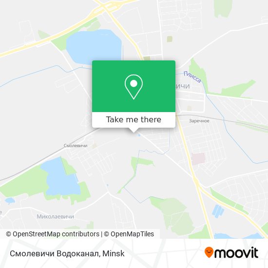 Смолевичи Водоканал map