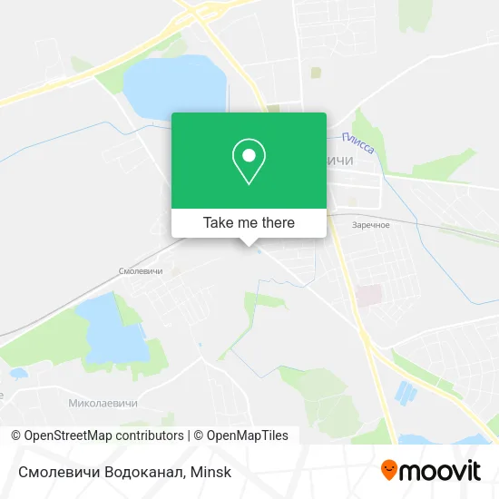 Смолевичи Водоканал map