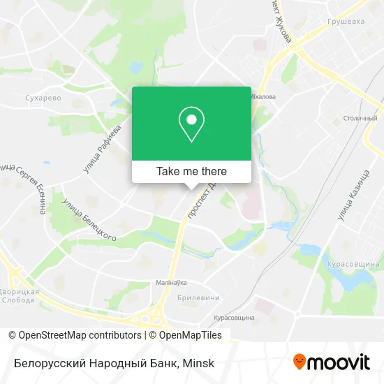 Белорусский Народный Банк map