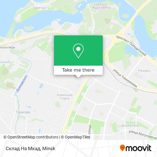 Склад На Мкад map