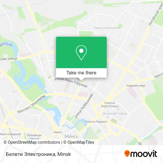 Белвти Электроника map