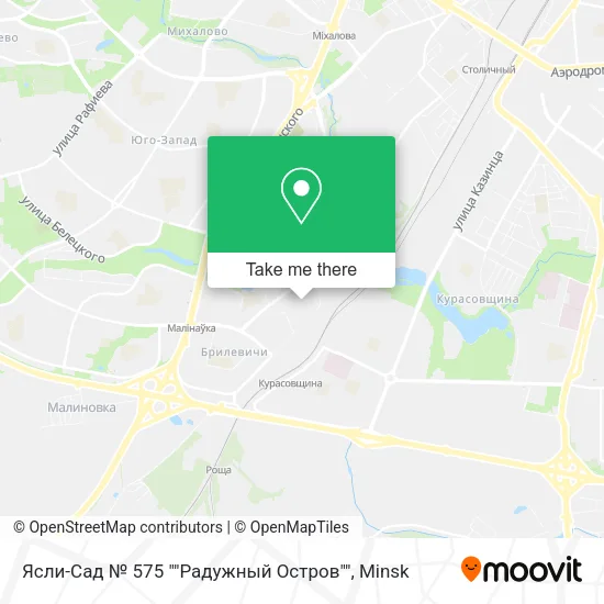 Ясли-Сад № 575 ""Радужный Остров"" map