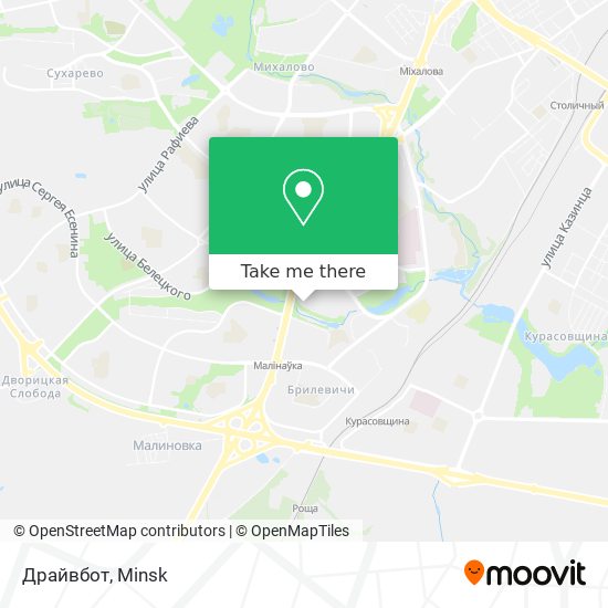 Драйвбот map