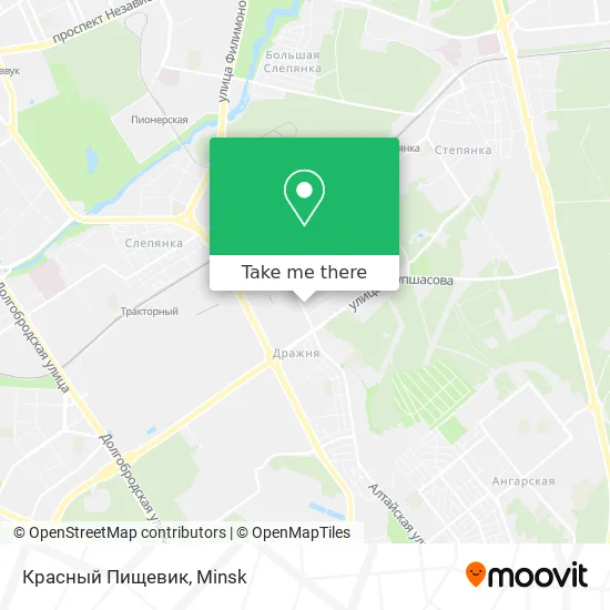 Красный Пищевик map