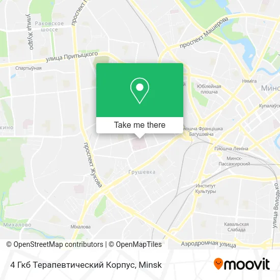4 Гкб Терапевтический Корпус map