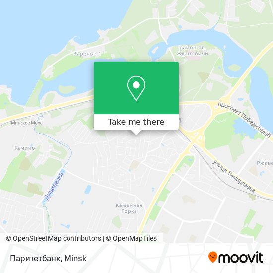 Паритетбанк map