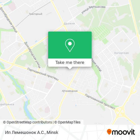 Ип Лемешонок А.С. map