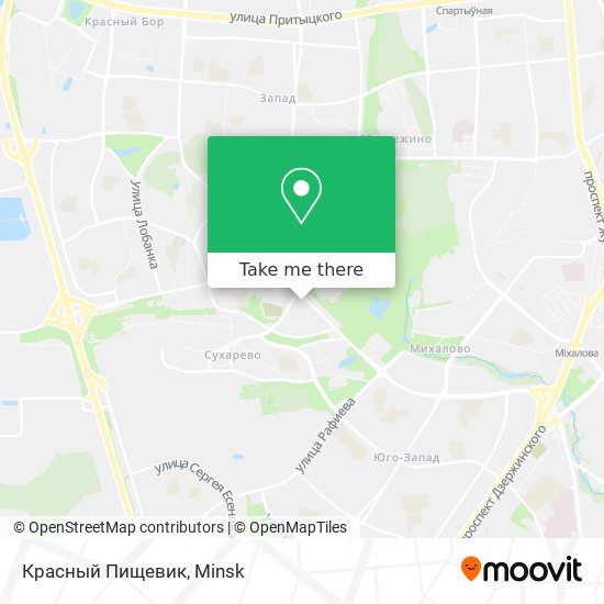 Красный Пищевик map