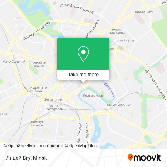 Лицей Бгу map