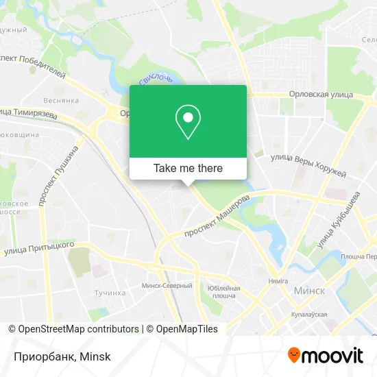 Приорбанк map