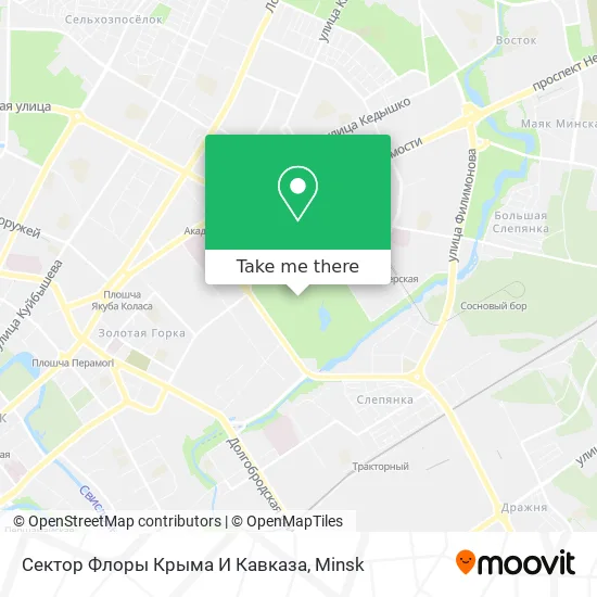 Сектор Флоры Крыма И Кавказа map