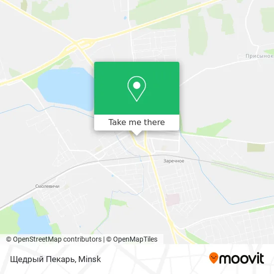 Щедрый Пекарь map