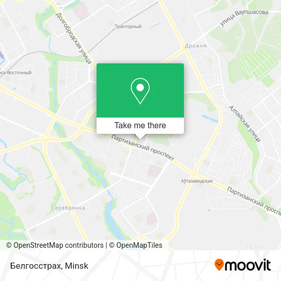 Белгосстрах map