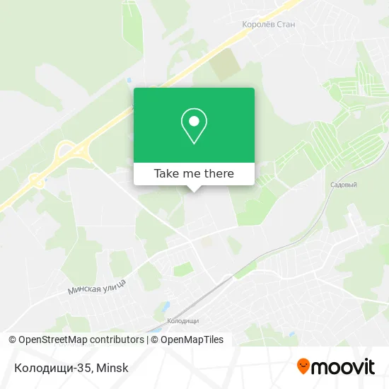 Колодищи-35 map