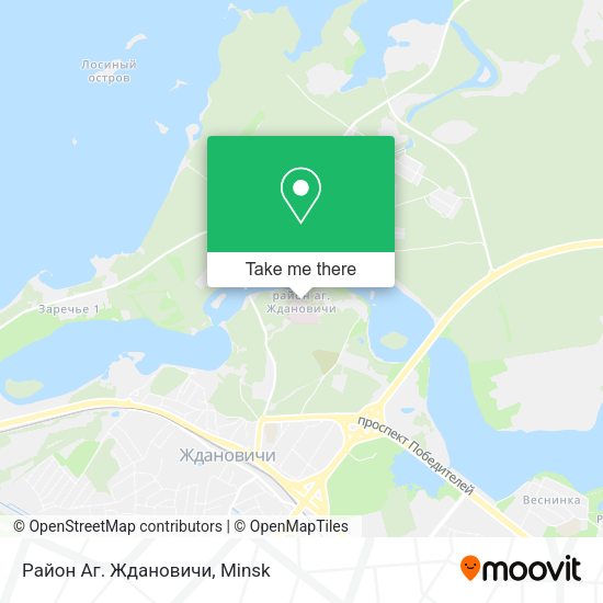 Район Аг. Ждановичи map