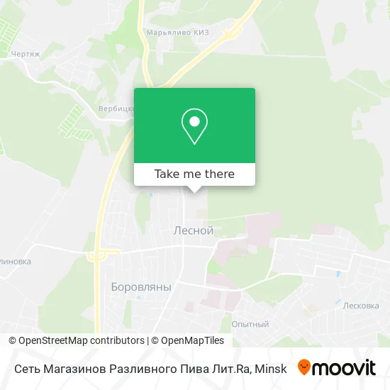 Сеть Магазинов Разливного Пива Лит.Ra map