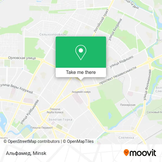 Альфамед map