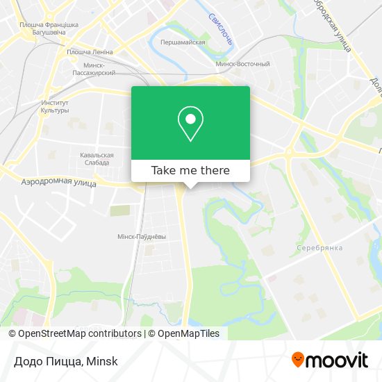 Додо Пицца map