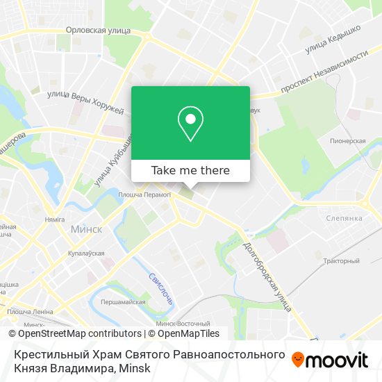 Крестильный Храм Святого Равноапостольного Князя Владимира map