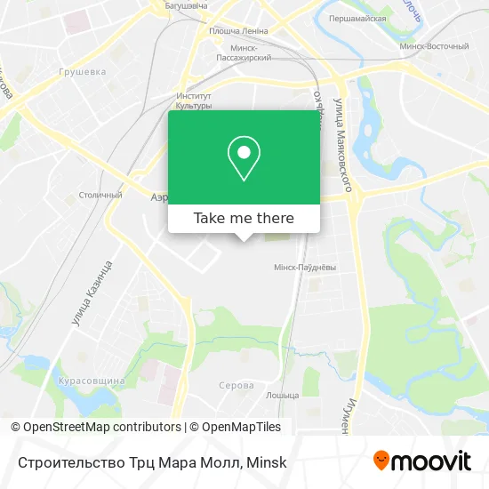 Строительство Трц Мара Молл map