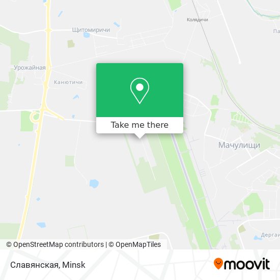 Славянская map