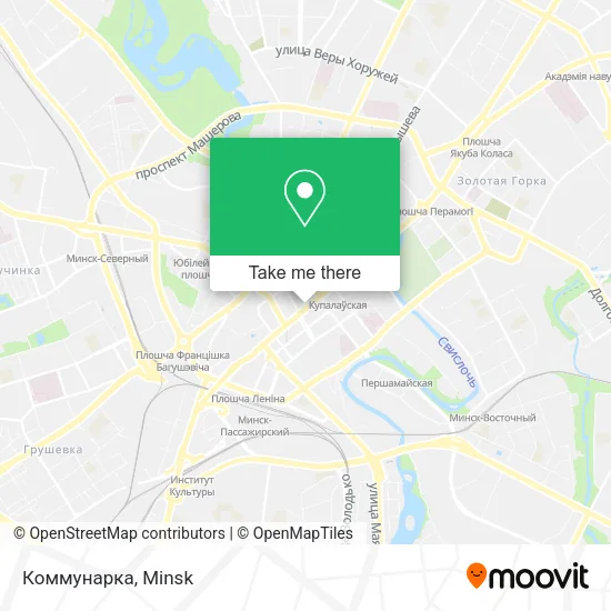 Коммунарка map