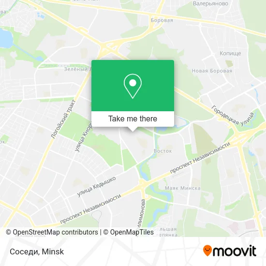 Соседи map