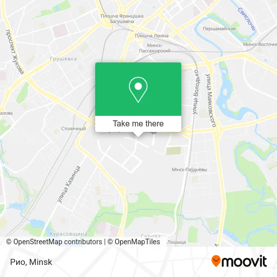Рио map