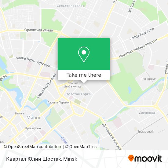 Квартал Юлии Шостак map