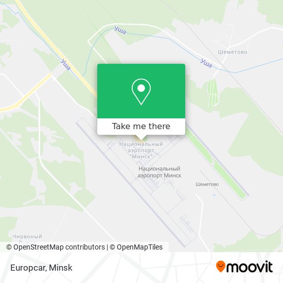 Europcar map