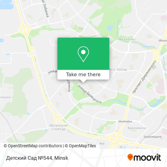 Детский Сад №544 map
