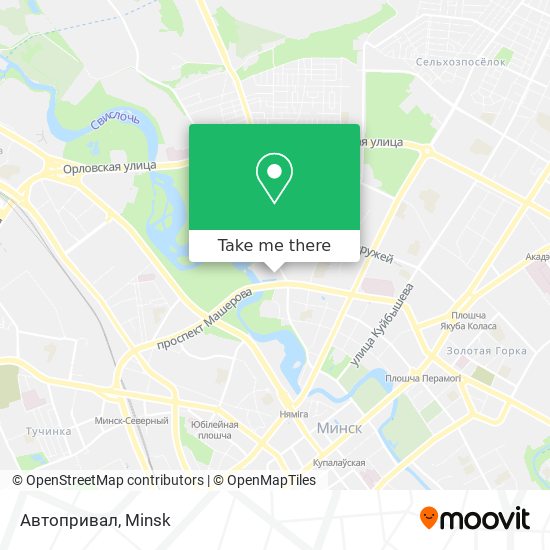 Автопривал map