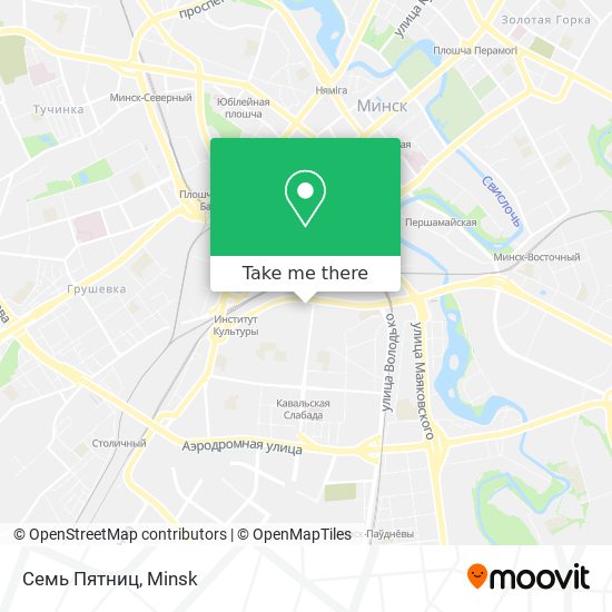 Семь Пятниц map