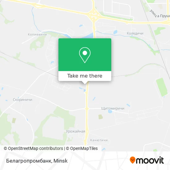 Белагропромбанк map