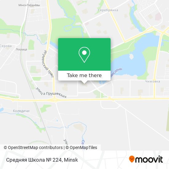 Средняя Школа № 224 map