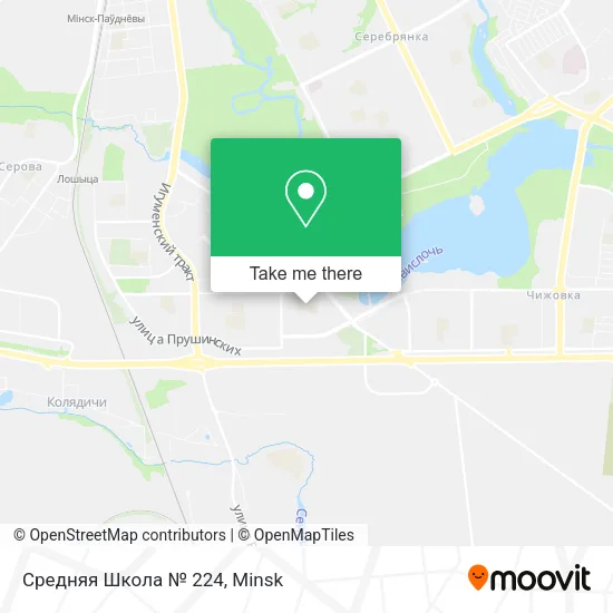 Средняя Школа № 224 map